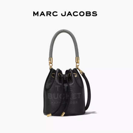 MJ THE LEATHER BUCKET BAG水桶包 黑色 可斜挎 時尚百搭
