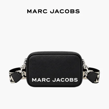 Marc Jacobs CB Bold荔枝紋皮革相機斜背包｜可調節肩帶｜7色可選