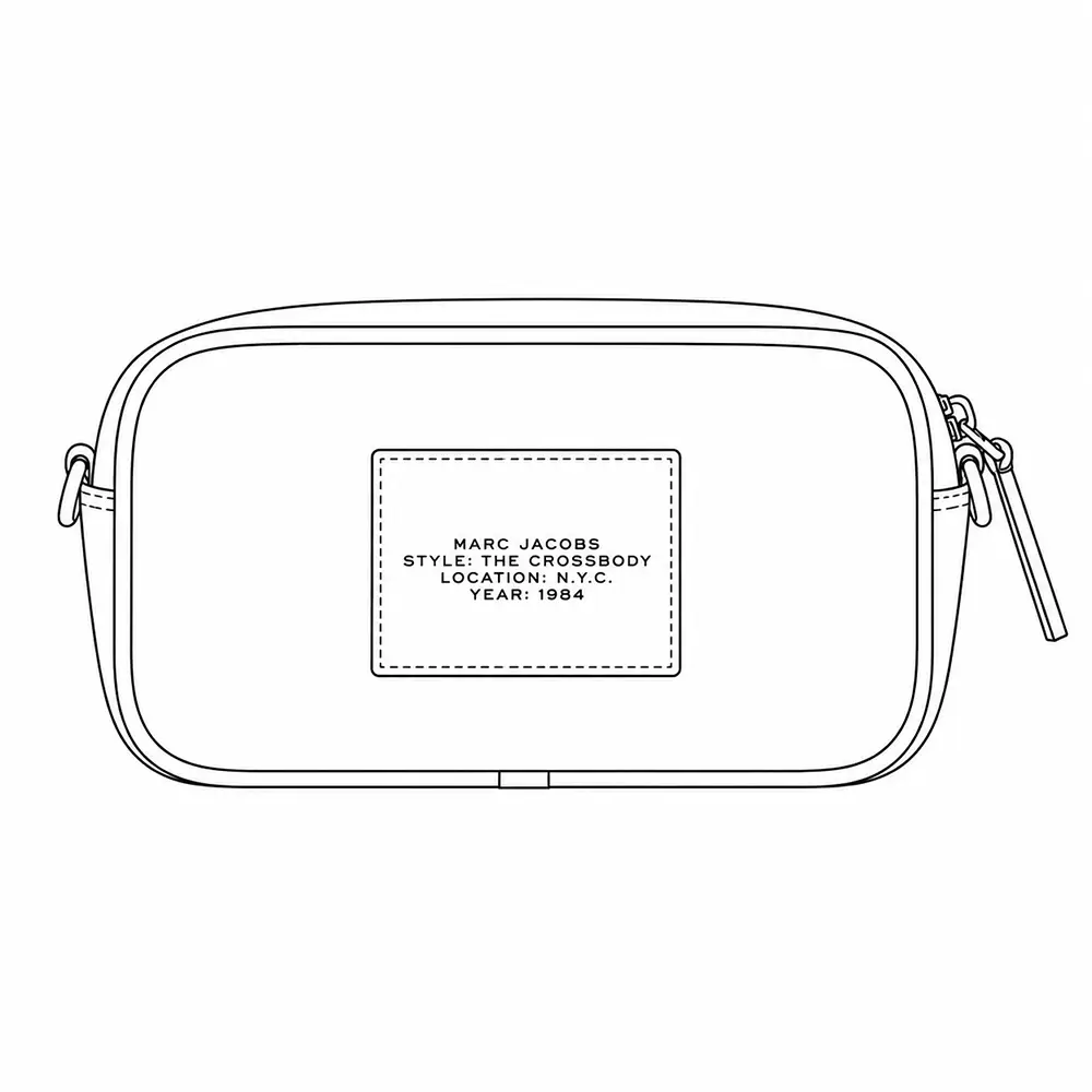Marc Jacobs The Crossbody单肩斜挎包-背面展示 Marc Jacobs The Crossbody单肩斜挎包-背面展示