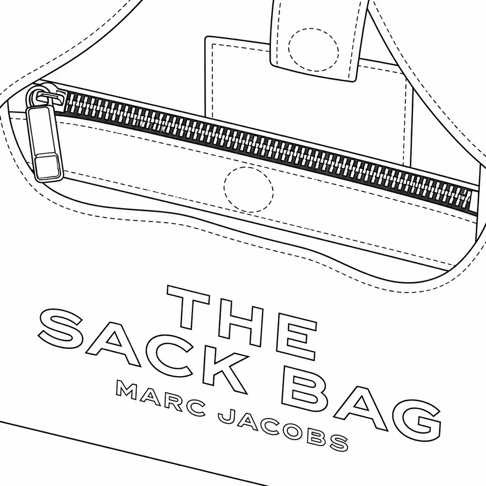 Marc Jacobs The Sack小號手提包-内部 Marc Jacobs The Sack小號手提包-内部