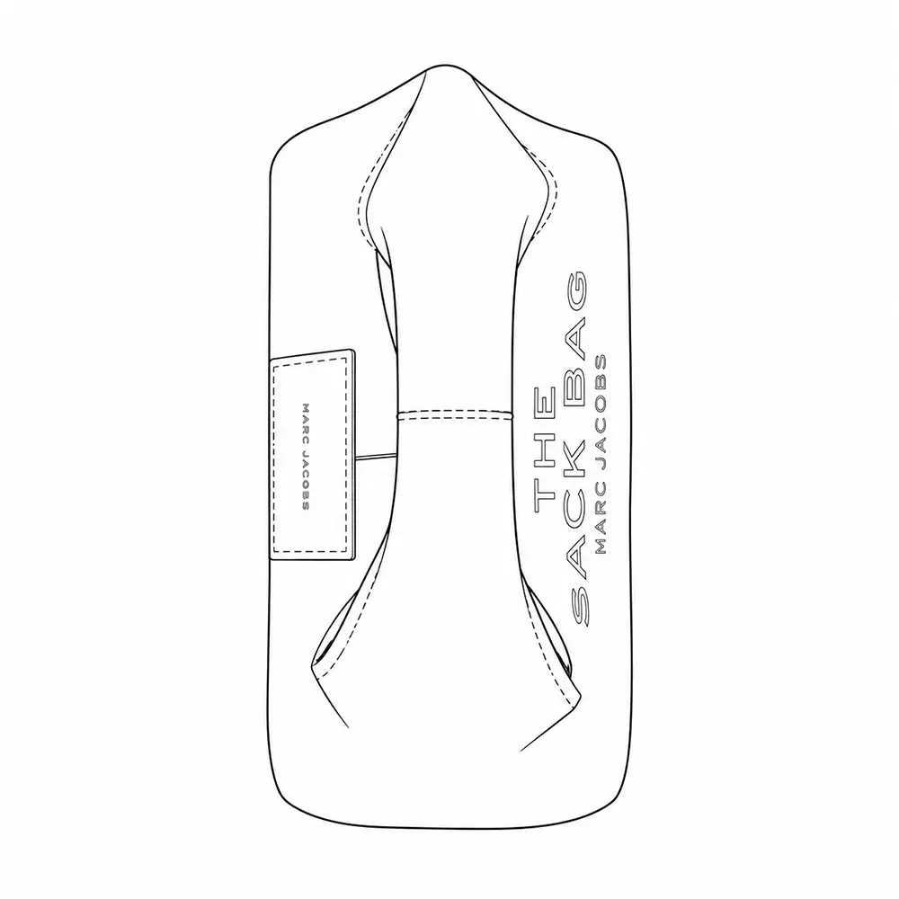 Marc Jacobs The Sack小號手提包-顶部 Marc Jacobs The Sack小號手提包-顶部