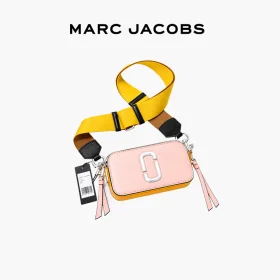 Marc Jacobs The Snapshot 相機包｜粉拼黃