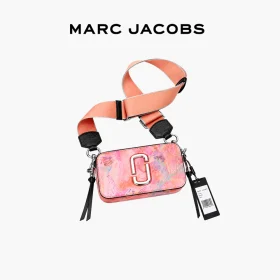 Marc Jacobs The Snapshot 相機包｜粉橘彩繪