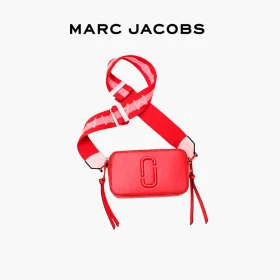 Marc Jacobs The Snapshot防刮牛皮相機包-紅色