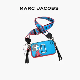 Marc Jacobs The Snapshot雙層相機包-卡通藍紅