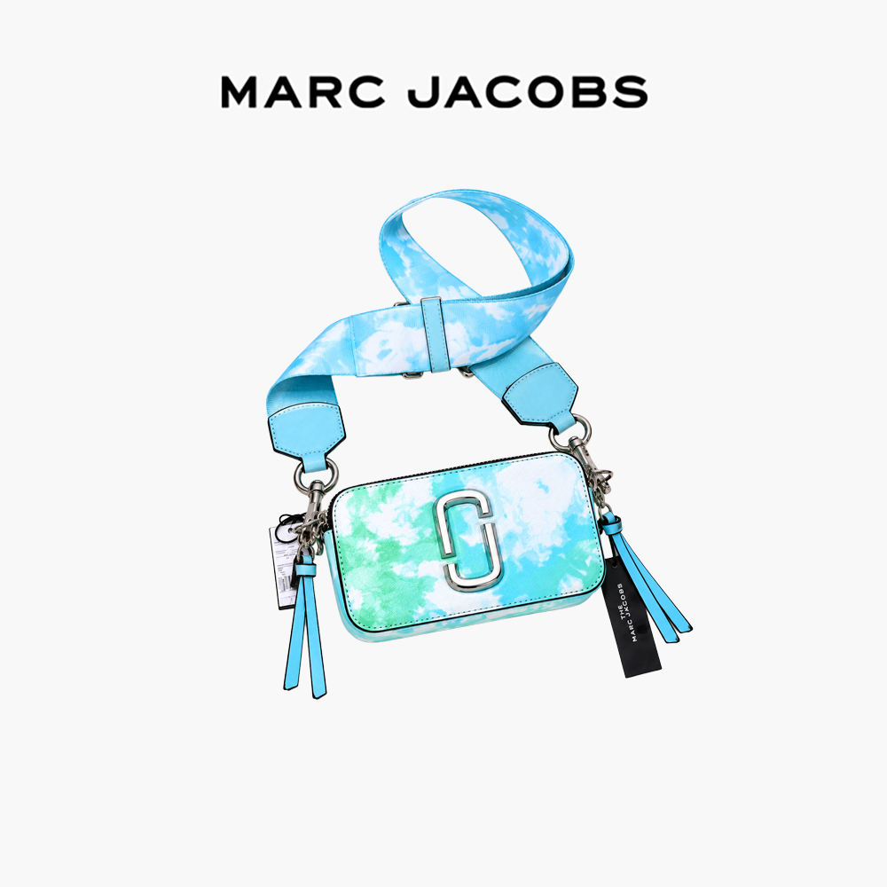 Marc Jacobs The Snapshot雙層相機包-天空藍彩繪 Marc Jacobs The Snapshot雙層相機包-天空藍彩繪