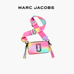 Marc Jacobs The Snapshot雙層相機包-彩虹漸變