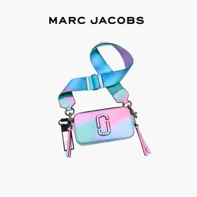 Marc Jacobs The Snapshot雙層相機包-漸變藍紫