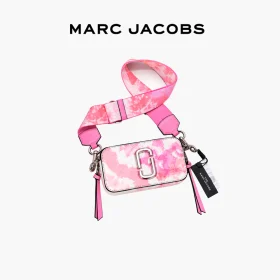 Marc Jacobs The Snapshot雙層相機包-粉色紥染