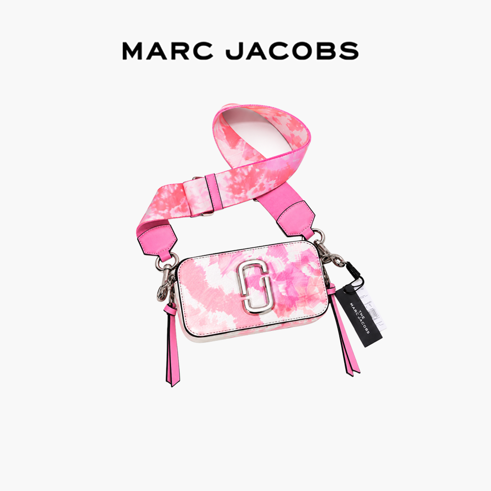 Marc Jacobs The Snapshot雙層相機包-粉色紥染 Marc Jacobs The Snapshot雙層相機包-粉色紥染