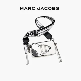 Marc Jacobs The Snapshot雙層相機包-黑白卡通