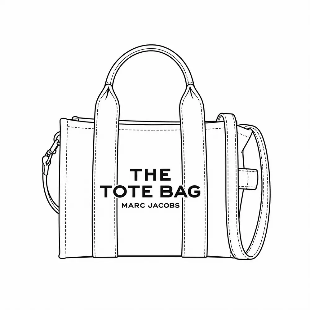 Marc Jacobs The Traveler托特包-正面展示 Marc Jacobs The Traveler托特包-正面展示