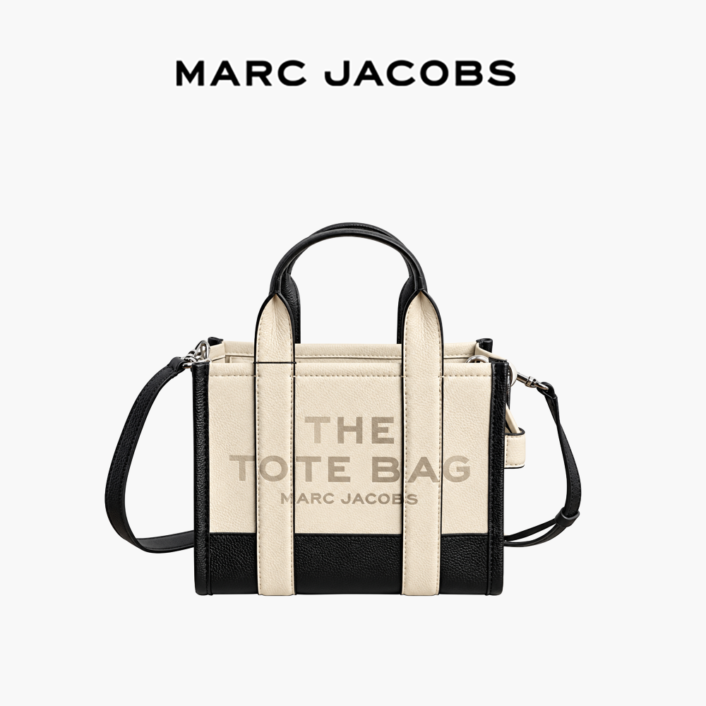 Marc Jacobs The Traveler托特包-白黑 Marc Jacobs The Traveler托特包-白黑